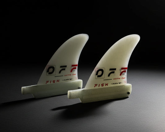OFF FINS Fish – Pinne laterali Wave in HeatCore™ Glass (Coppia)