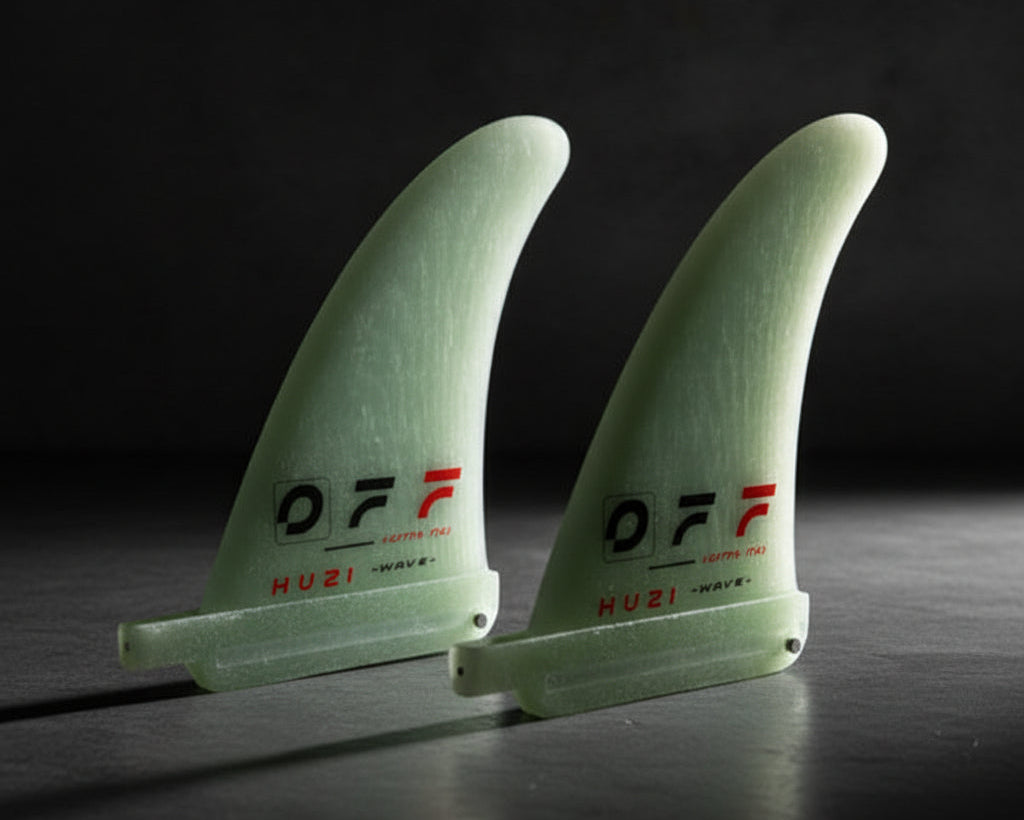 OFF FINS Huzi - Pinna Windsurf Wave in HeatCore™ Glass (Singola o Coppia)