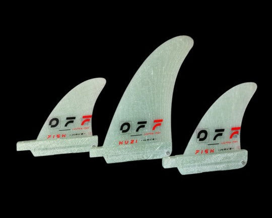 OFF FINS Huzi - Pinna Windsurf Wave in HeatCore™ Glass (Singola o Coppia)