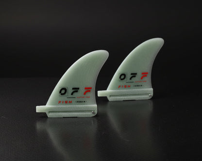OFF FINS Fish – Pinne laterali Wave in HeatCore™ Glass (Coppia)