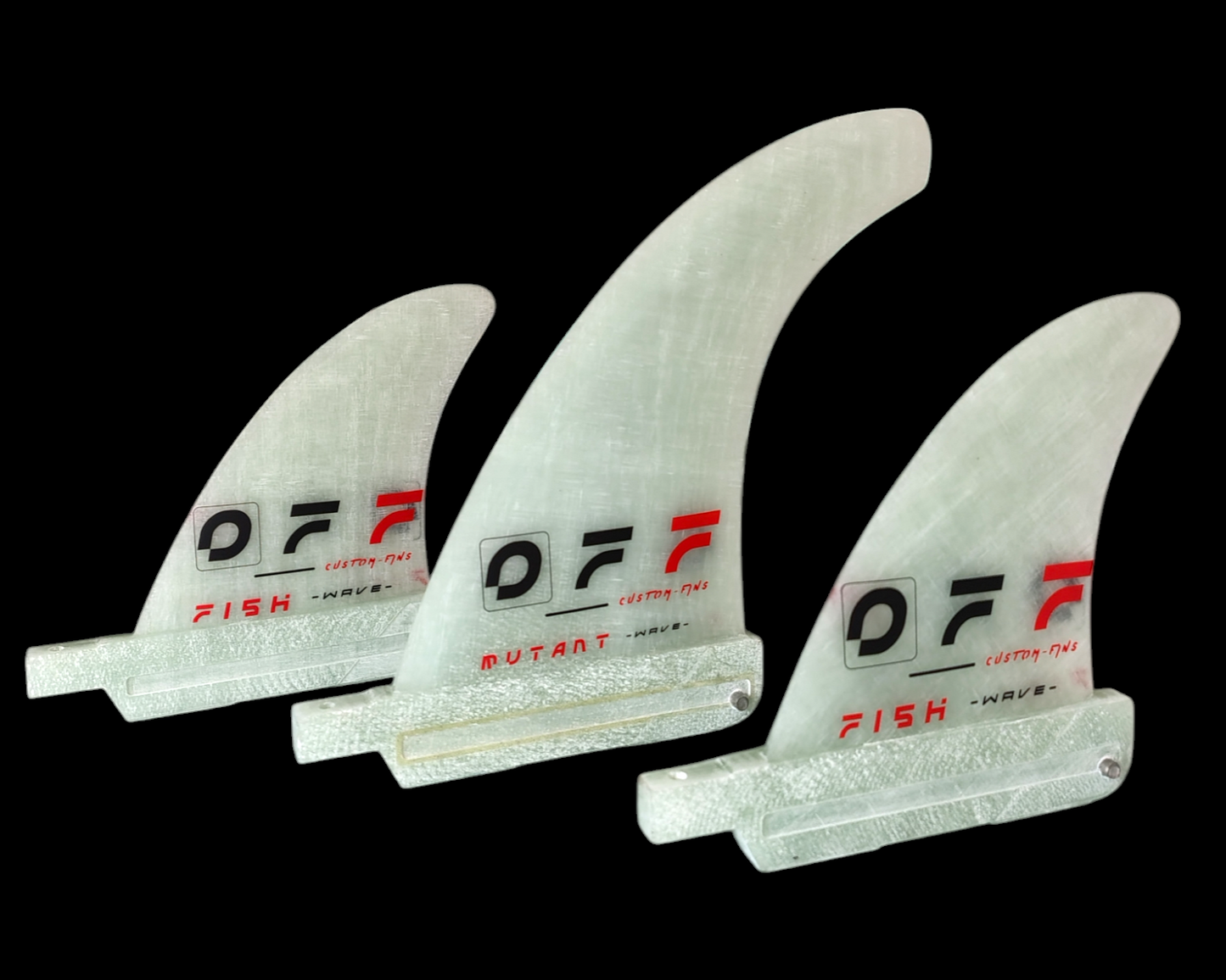 OFF FINS Mutant - Pinna Windsurf Wave in  HeatCore™ Glass (Singola o Coppia)