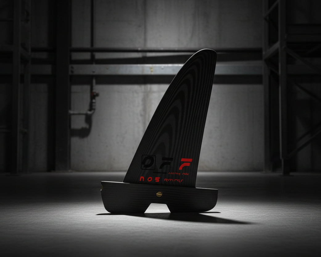 OFF FINS Nos Carbon – Pinna Windsurf Freestyle in HeatCore™ Carbon (Singola)