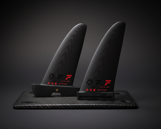 OFF FINS Nos Carbon – Pinna Windsurf Freestyle in HeatCore™ Carbon (Singola)