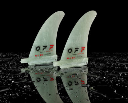 OFF FINS Huzi - Pinna Windsurf Wave in HeatCore™ Glass (Singola o Coppia)
