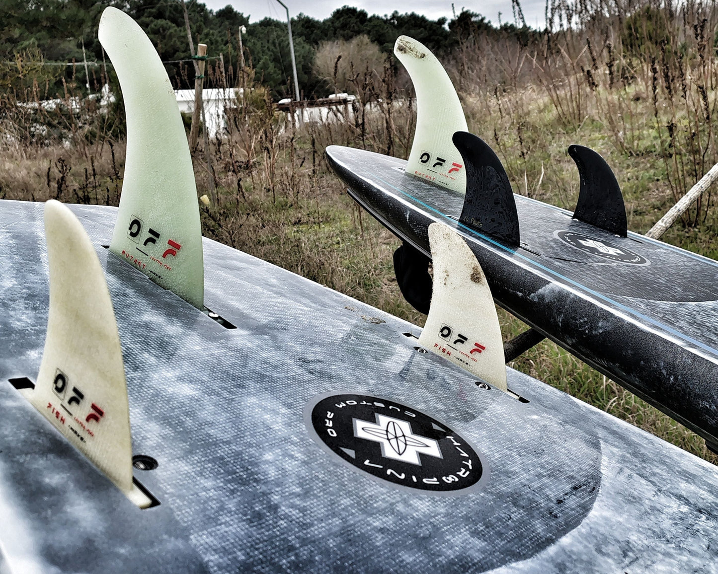 OFF FINS Mutant - Pinna Windsurf Wave in  HeatCore™ Glass (Singola o Coppia)