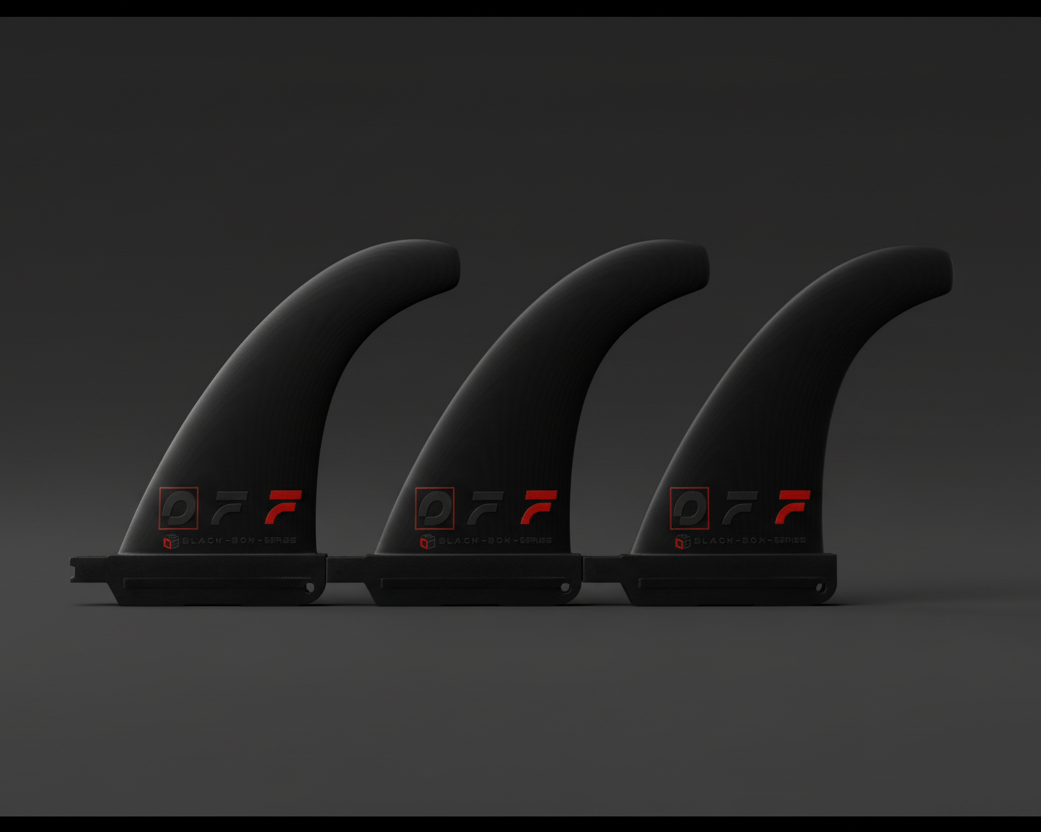 OFF FINS Black Box - Pinne Quad Wave in HD BlackFiber™