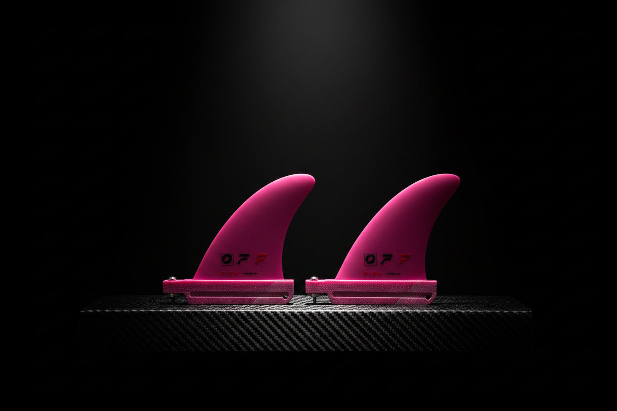 OFF FINS Fish – Pinne laterali Wave in HeatCore™ Glass Mag edition (Coppia)