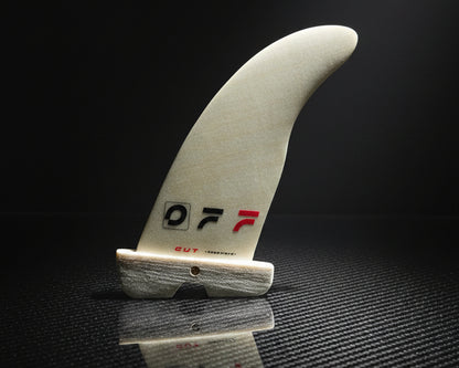 OFF FINS Cut – Windsurf Fin FreeWave in HD Black Fiber (Single)