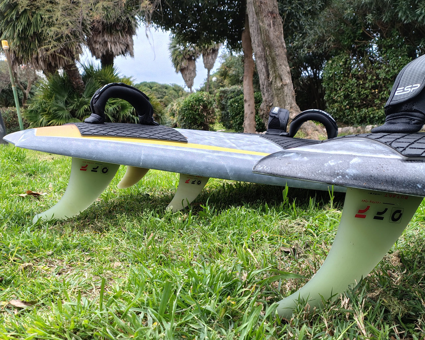 OFF FINS Fish – Pinne laterali Wave in HeatCore™ Glass (Coppia)