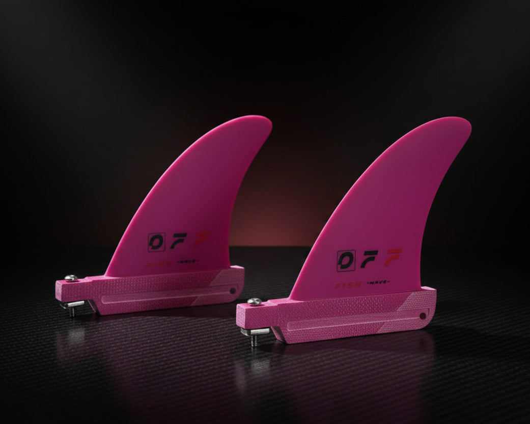 OFF FINS Fish – Pinne laterali Wave in HeatCore™ Glass Mag edition (Coppia)